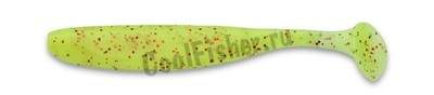   Keitech Easy Shiner 5 PAL #01 Chartreuse Red Flake