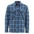  Simms Guide Insulated Shacket, XL, Admiral Blue Plaid