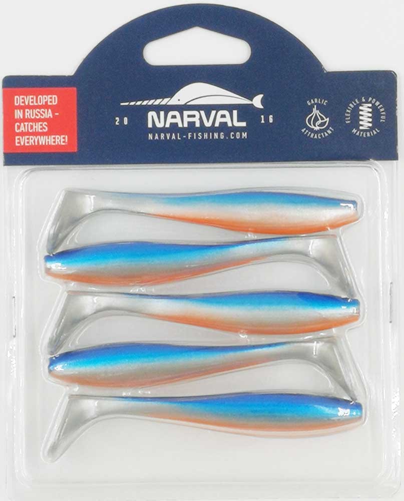   Narval Choppy Tail 10cm #001-Blue Back Shiner