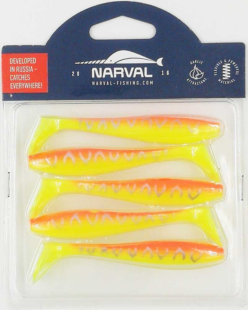   Narval Choppy Tail 10cm #009-Sunset Tiger