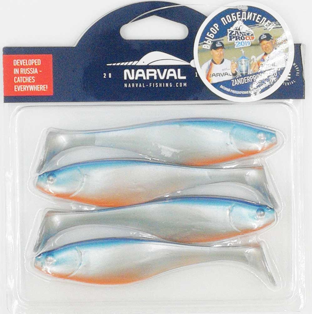   Narval Commander Shad 12cm #001-Blue Back Shiner