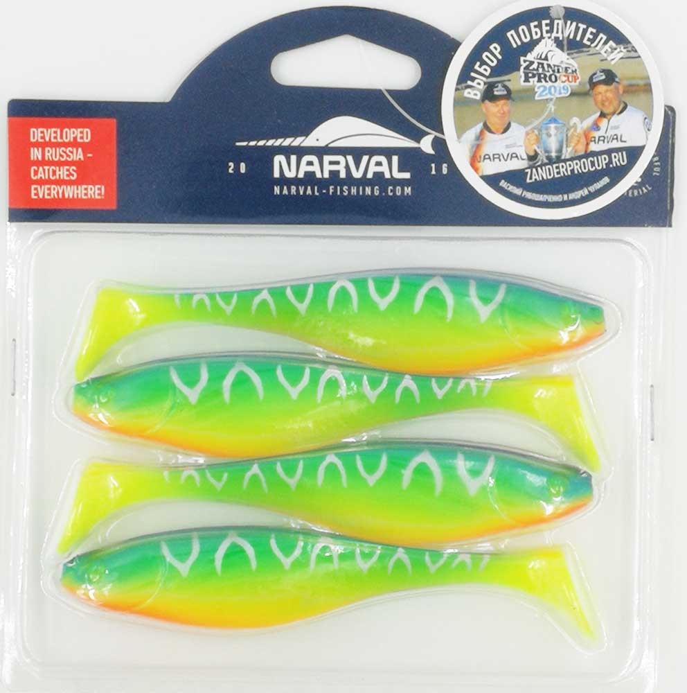   Narval Commander Shad 12cm #002-Blue Back Tiger