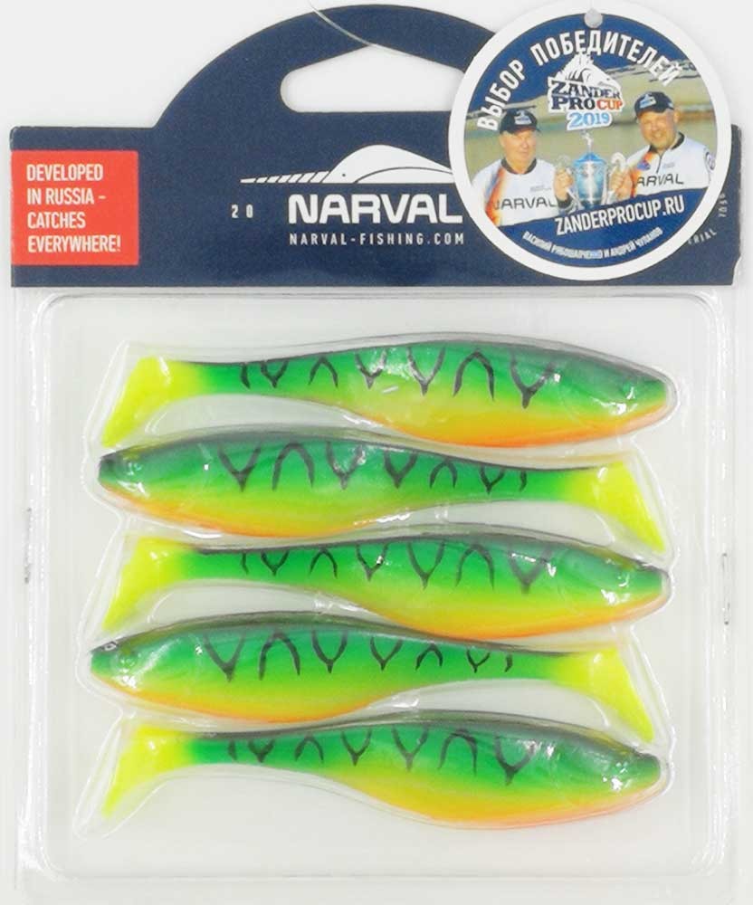   Narval Commander Shad 10cm #006-Mat Tiger