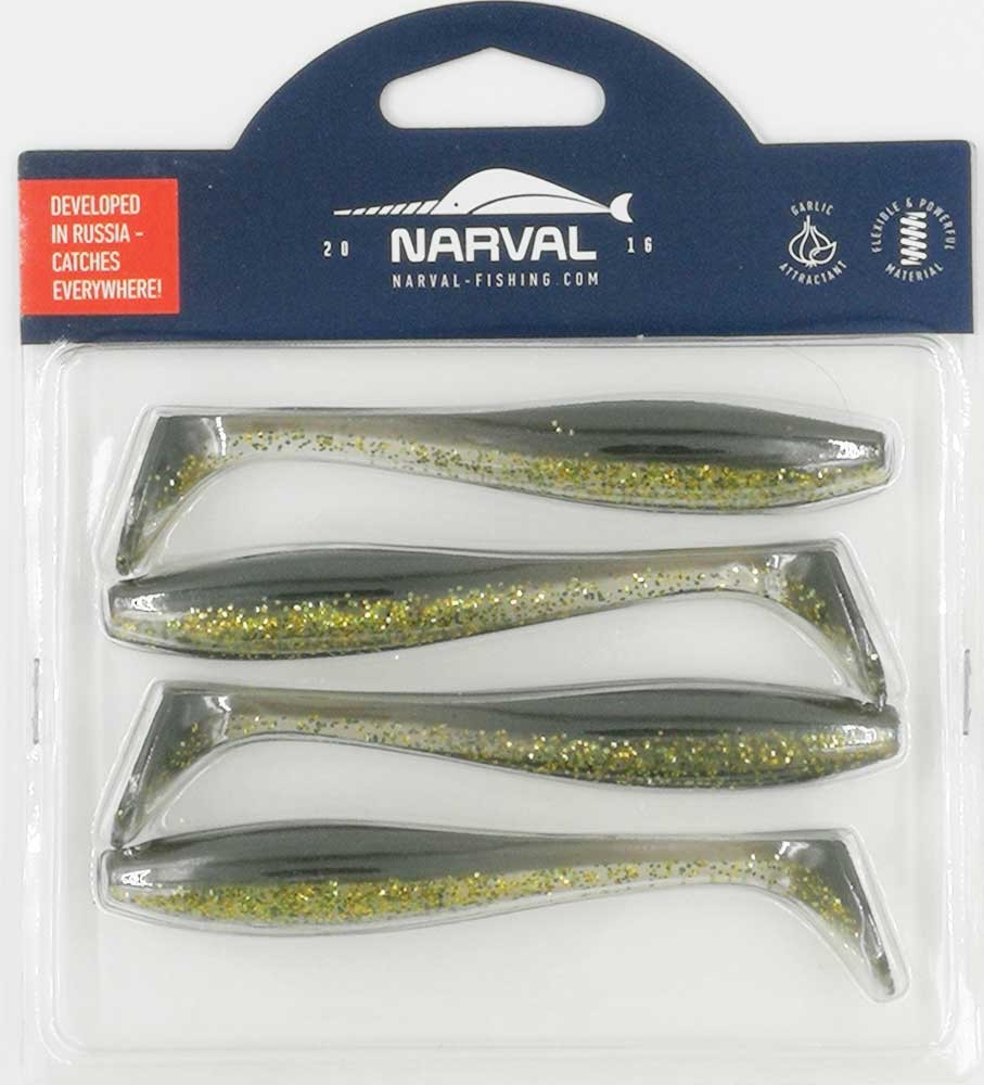   Narval Choppy Tail 12cm #047-Black Gold